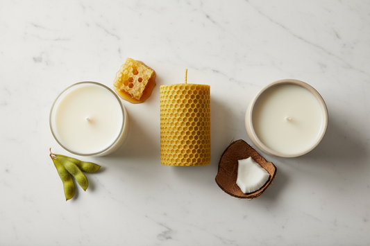 Soy Wax vs. Beeswax vs. Coconut Wax: Which Natural Candle Is Right for You?