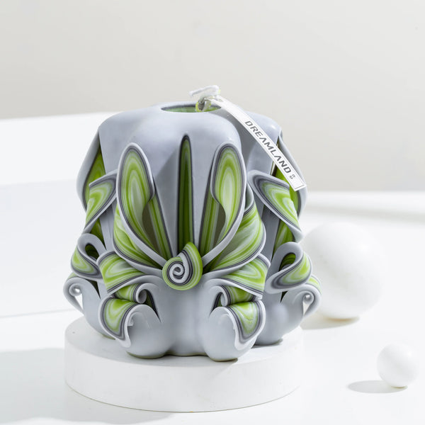 carved candle