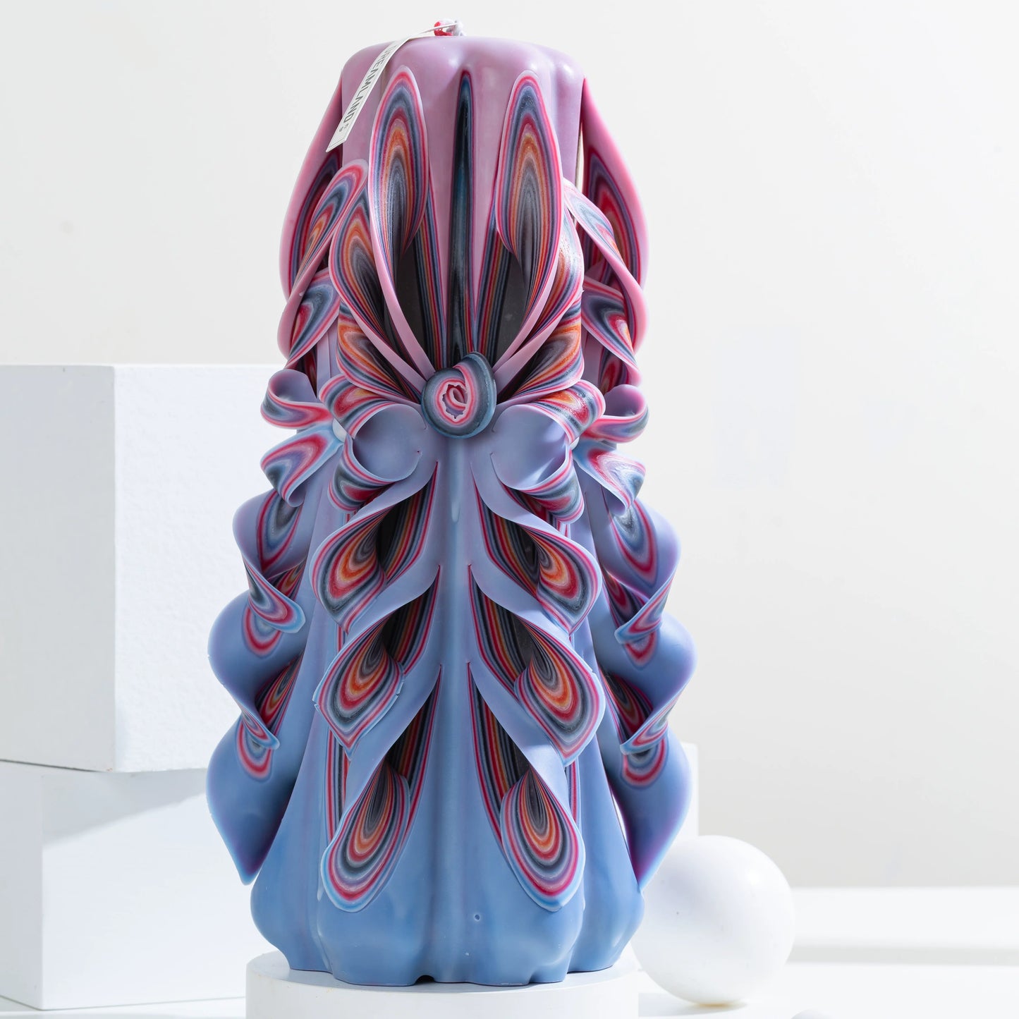 Little Prince Carved Flower Candle | Handcrafted Scented Candle Gift