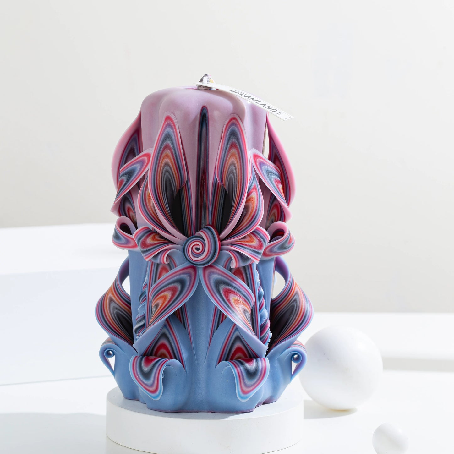 Little Prince Carved Flower Candle | Handcrafted Scented Candle Gift