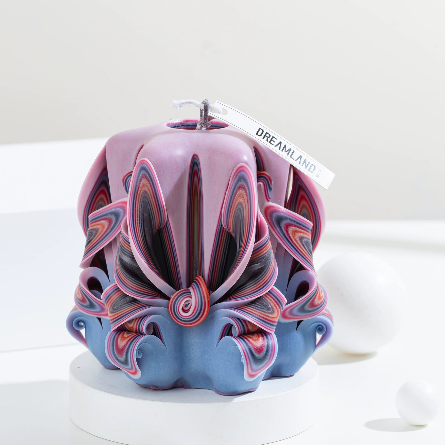 Little Prince Carved Flower Candle | Handcrafted Scented Candle Gift