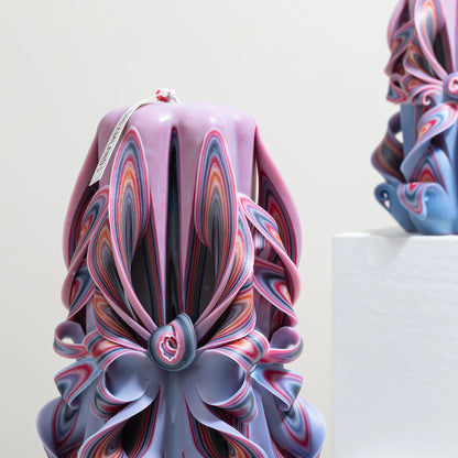 Little Prince Carved Flower Candle | Handcrafted Scented Candle Gift